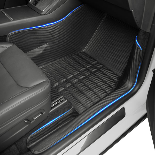 West Liners Floor Mats for Tesla Model Y Extreme Coverage GapZero Fit